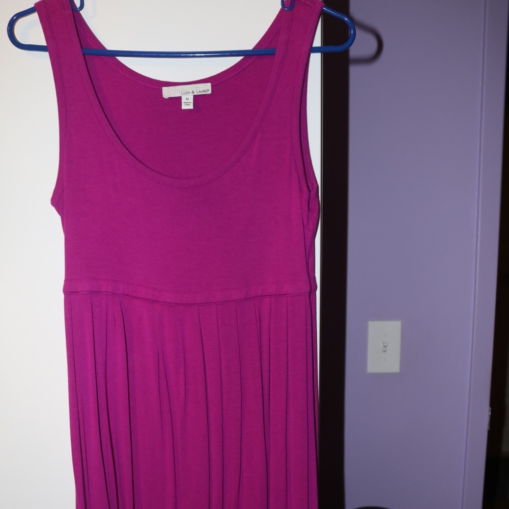 Magenta dress